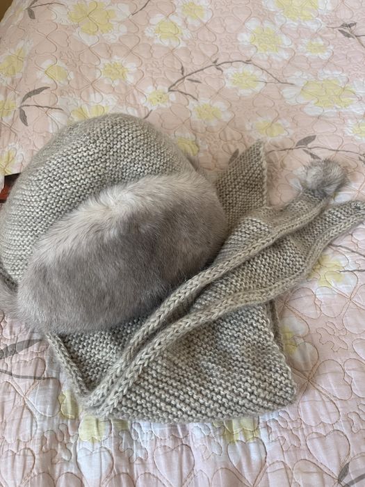 Шапка норка . Жаңа киілмеген