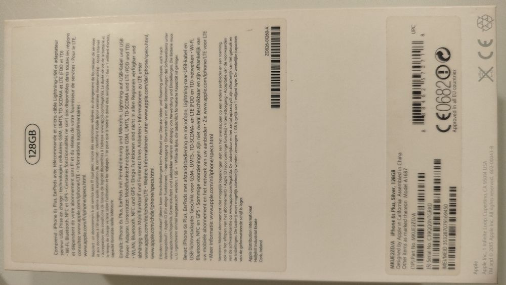 Vand iPhone 6s Plus 128 GB