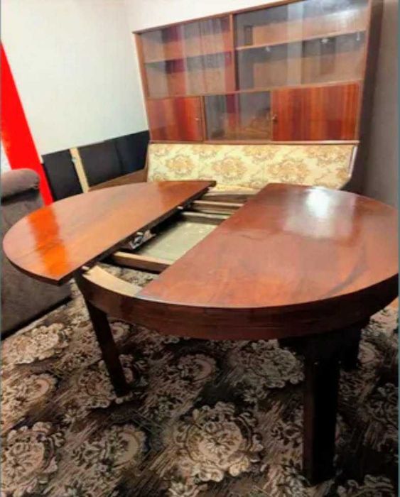 MASĂ ovala extensibila LEMN MASIV, living/ dining SUPER OFERTĂ unicat.