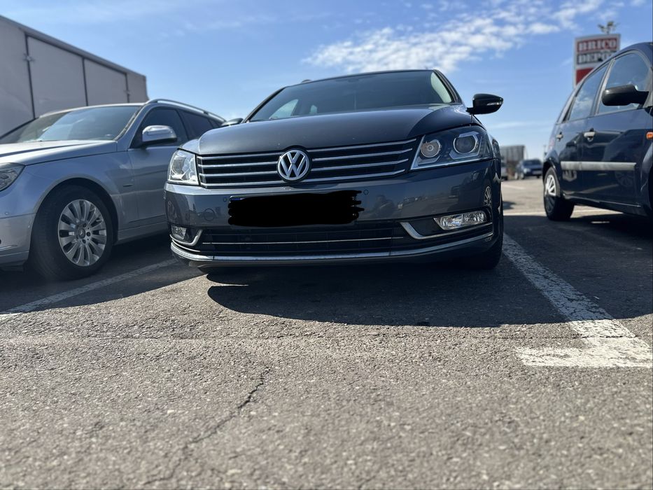 VW Passat B7 1.6 TDI 2011, navigație, bi-xenon, keyless