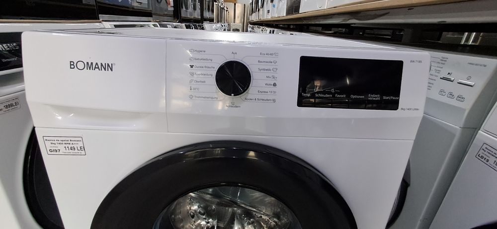 Masina de spalat Bomann 8kg A+++ import Germania Garanție GL97