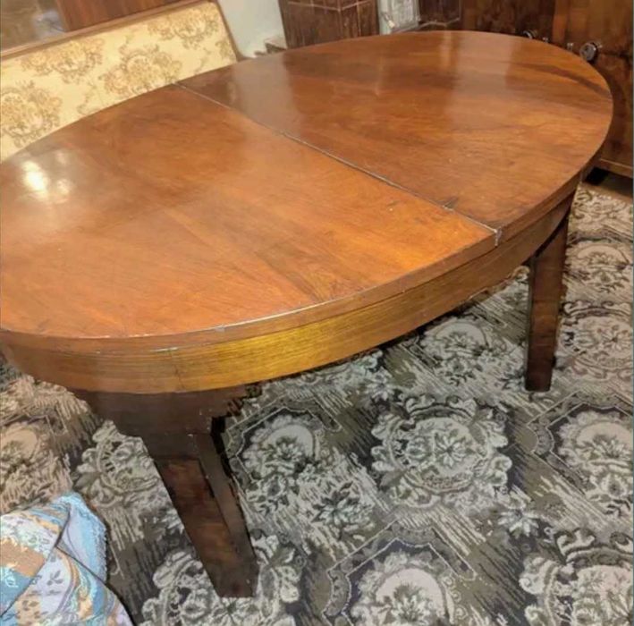 MASĂ ovala extensibila LEMN MASIV, living/ dining SUPER OFERTĂ unicat.
