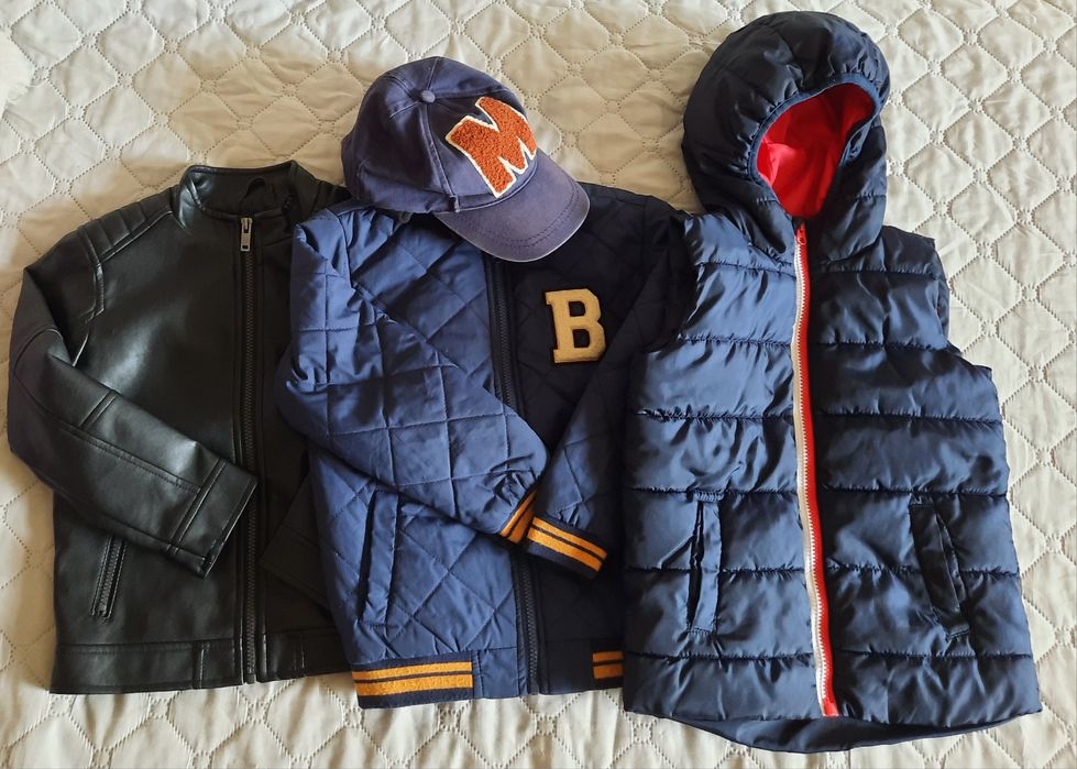 Преходни якета. Кожено яке, бейзболно яке и грейка