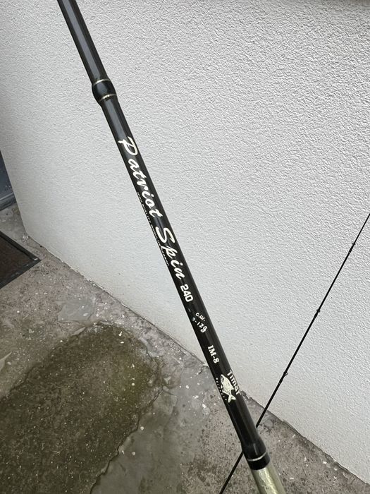 Макара Shimano FX 2500 HG и въдица Patriot Spin 2,40 m 3-12gr