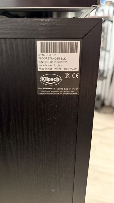 Vand linie technics+ boxe klipsch