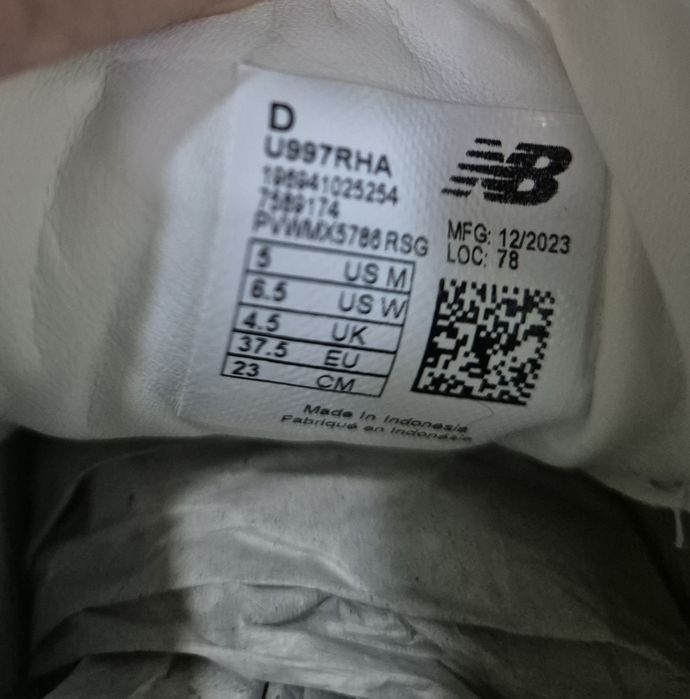 Кроссовки new balance 997R