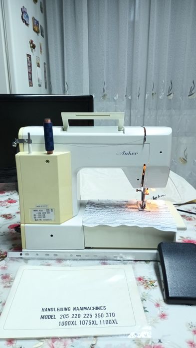 Masina de cusut ANKER cu graifar industrial rotativ,