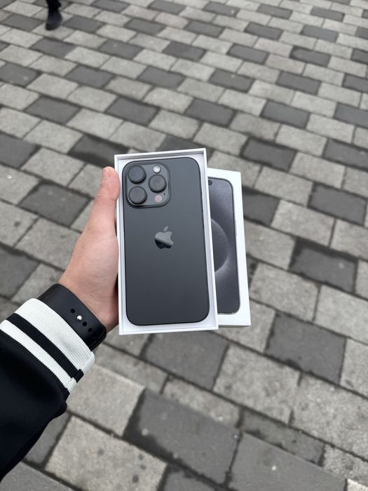 iPhone 15 Pro Black Titanium 256