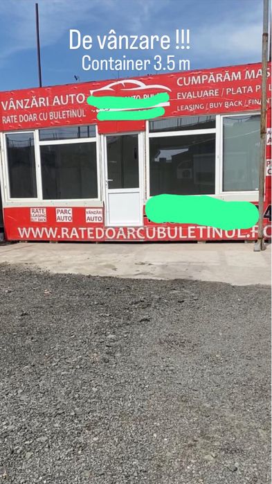 Vand container  6 x 3.5