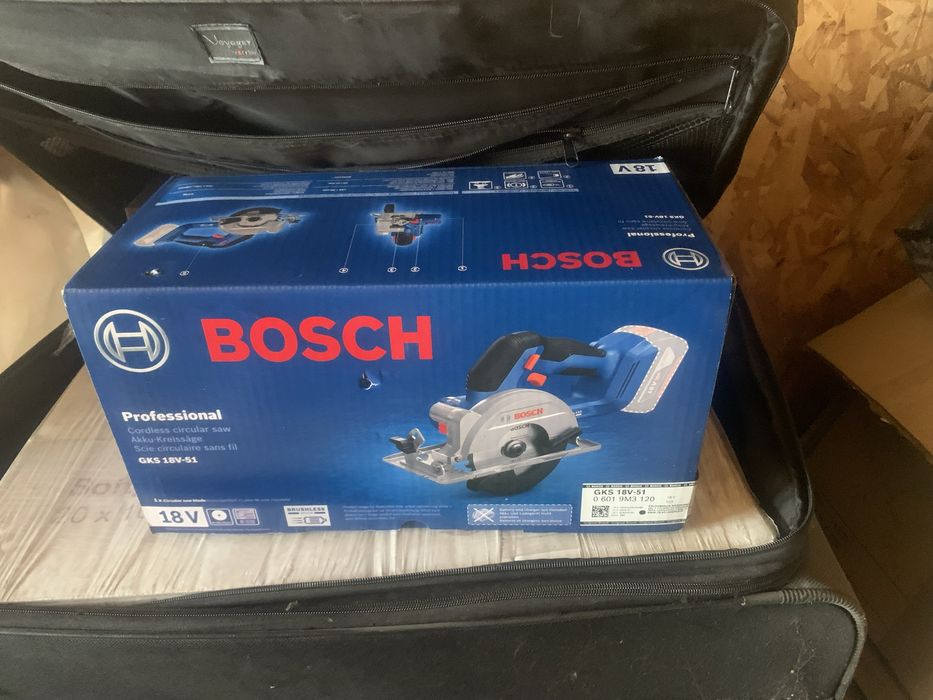 Bosch gks 18V-51 безчетков циркуляр нов