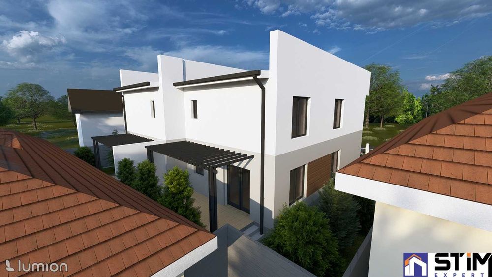 PROIECT REZIDENȚIAL AUTORIZAT – Duplex P+1E + Teren 407 MP / Buzau, Centru