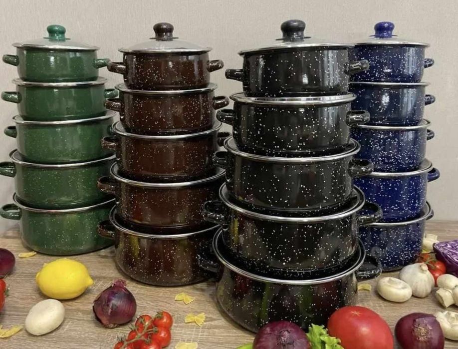 Комплект от 5 броя тенджери