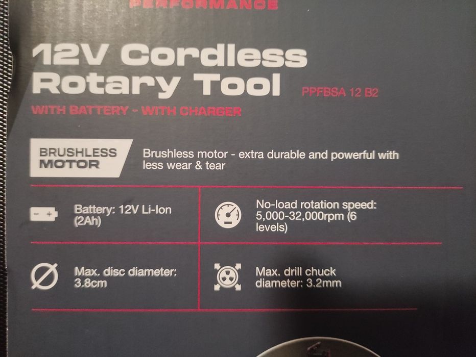 mini freza masina de gaurit Parkside Performance 12 V  Dremel