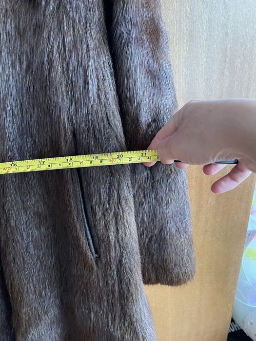 Кожено палто от мурмел