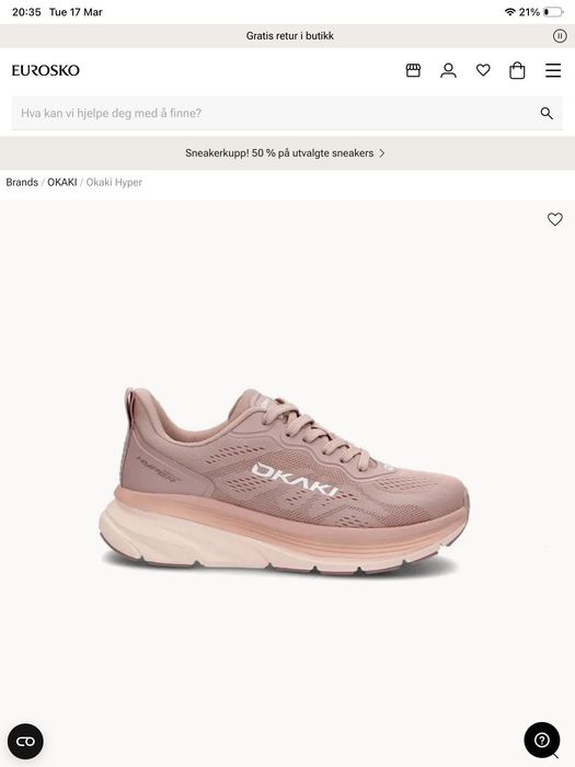 Okaki-оригинални маратонки 38 номер