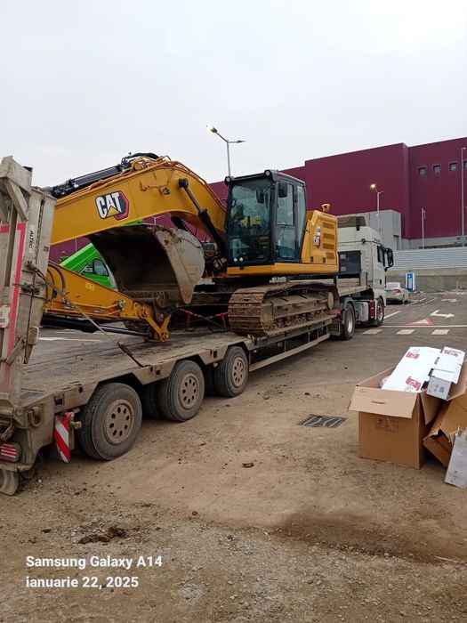 Tranport utilaje constructii