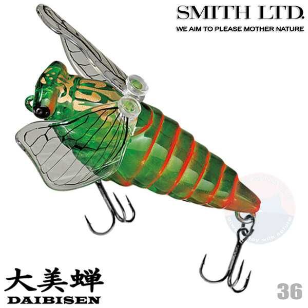 Воблер SMITH BISEN Floating, 38mm, 2.6g/ DAIBISEN Floating, 4g, 43mm