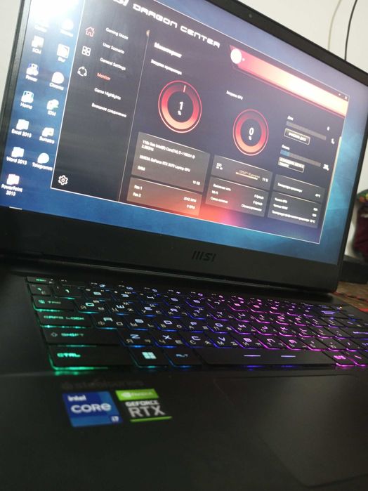 Msi i7 11800h RTX 3070