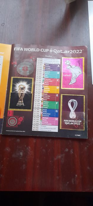 Album complet panini Qatar 2022