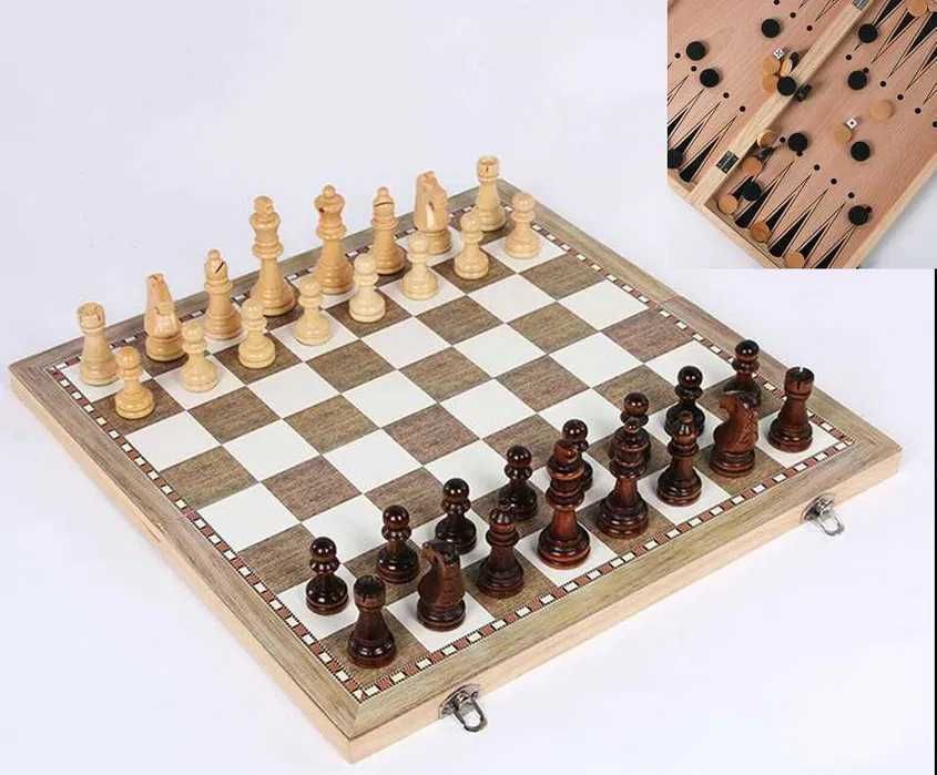 Sah + table, ideal pentru vacante, scoala, autobuz, pescuit, Nou!