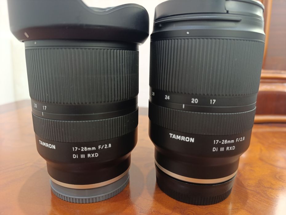 Обектив Tamron 17-28  на аппарат Sony