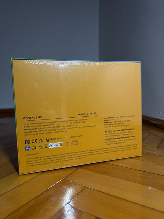 Tableta Copii TK707 / Husa / 32 GB Memorie / SIGILATA