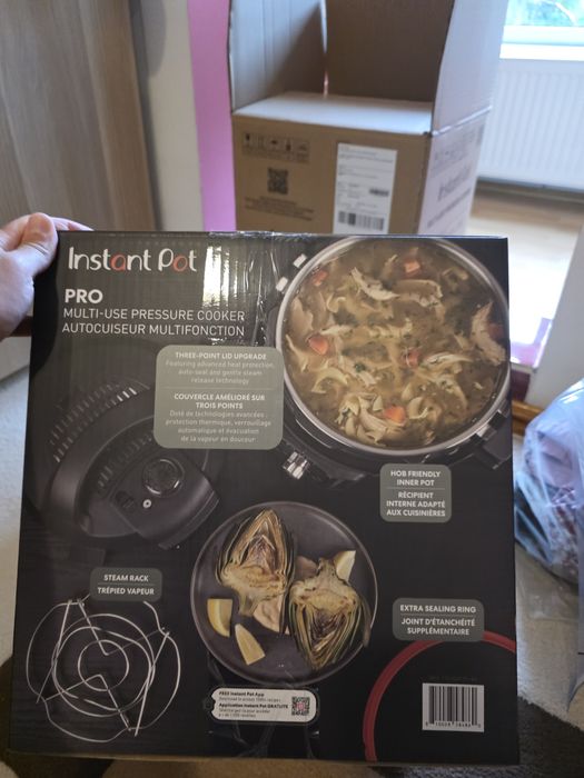 Instant Pot Pro 6 (5.7L) – Sigilat, NOU în cutie – Multicooker 10-în-1