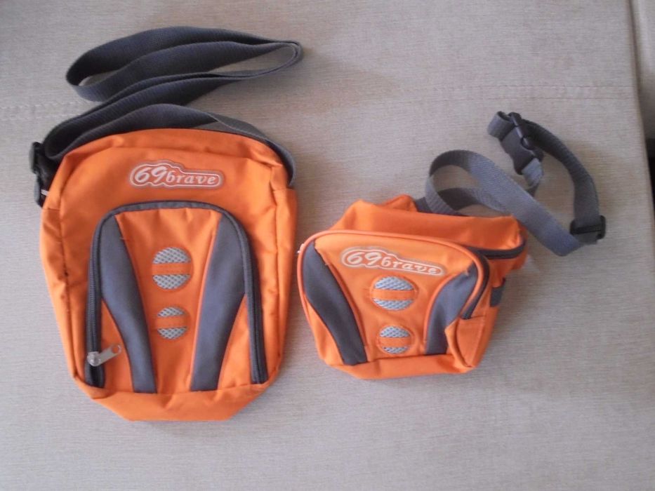 Чанта за носене през рамо + чанта за кръст