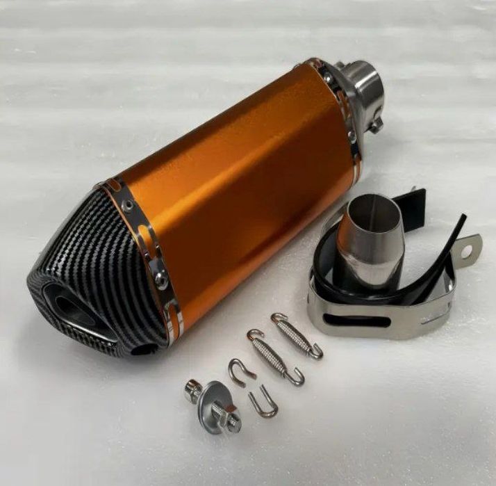 Выпуклая труба для мотоцикла