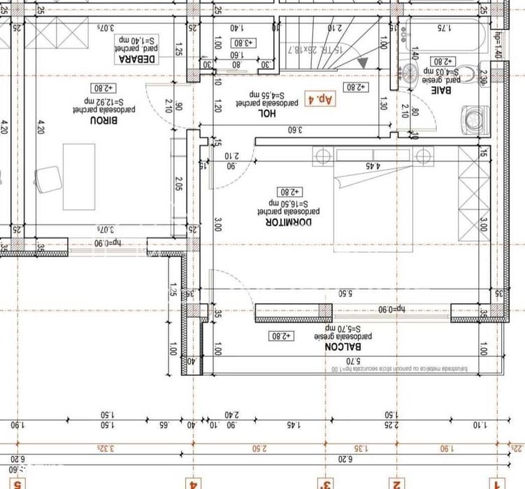Casa cu 3 camere si 200 mp de curte, in Cartierul Arhitectilor