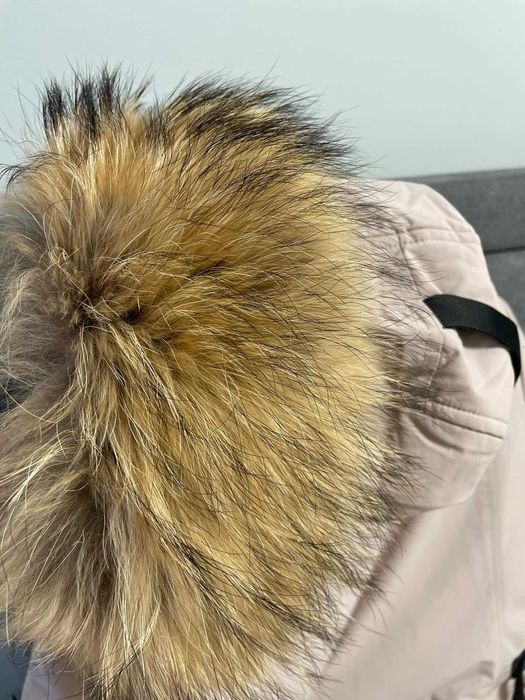 Крайна цена 80 лв Дамско зимно яке с пух естествен косъм ЛИСИЦА