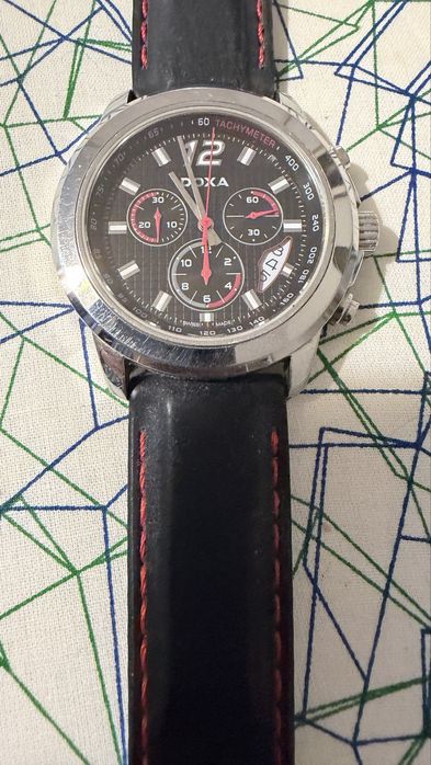 Doxa parallelo chronograph impecabil