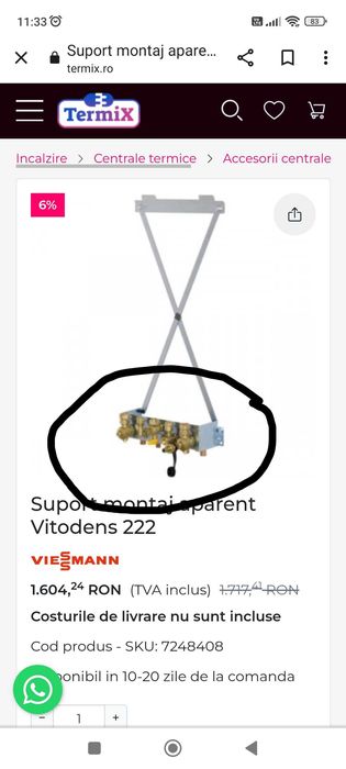 Microcentrala Wiesmann- kit instalare