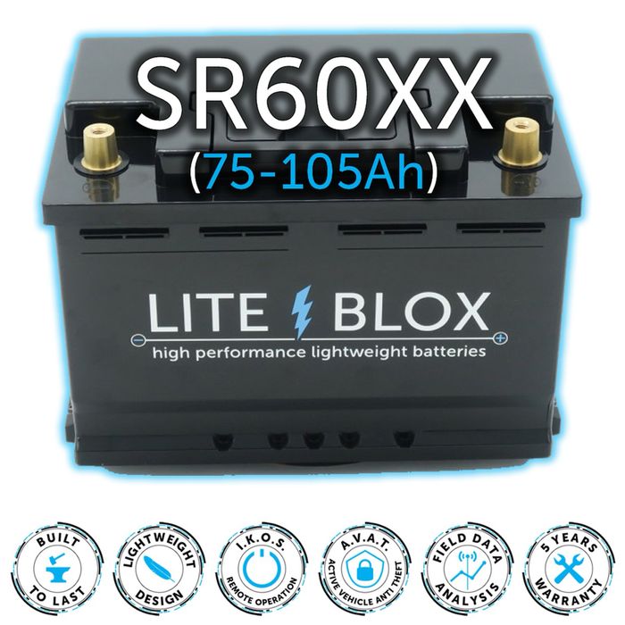 LITE BLOX SR60XX – baterie LiFePO4 premium Nouă Sigilată