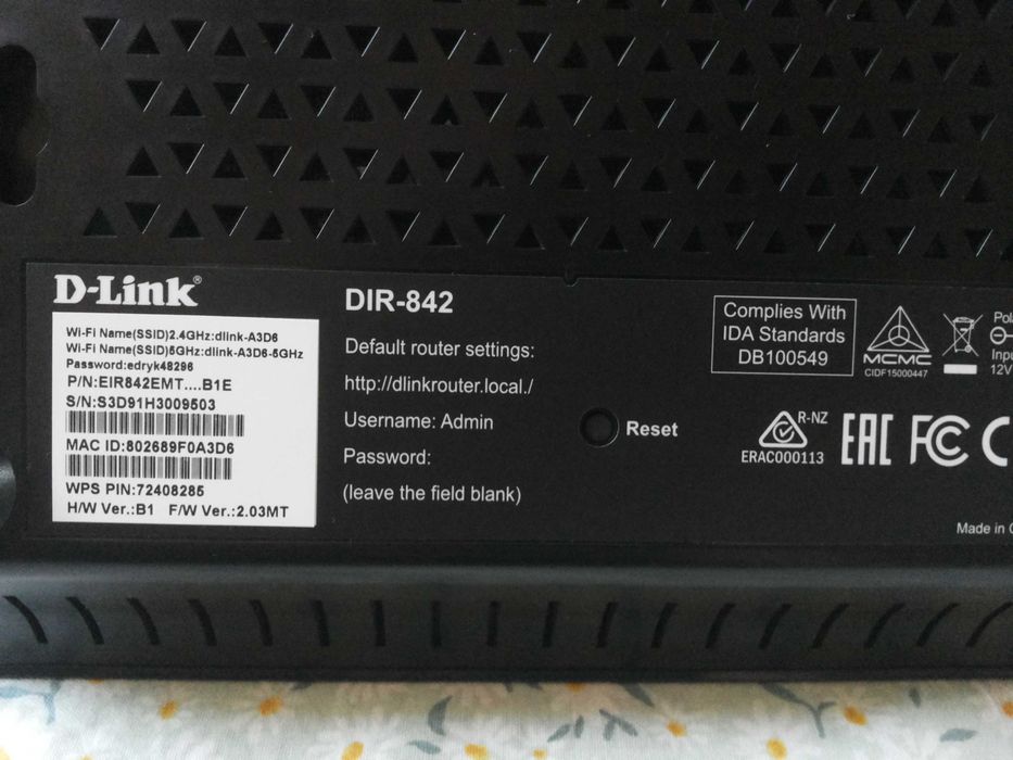 Router D-Link-842  Gigabite