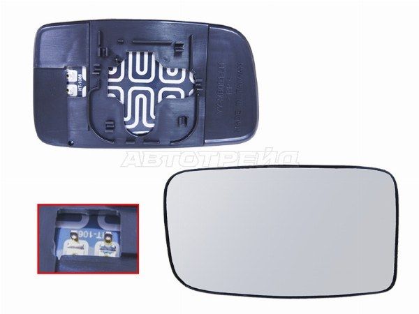 Полотно зеркала Mitsubishi Lancer