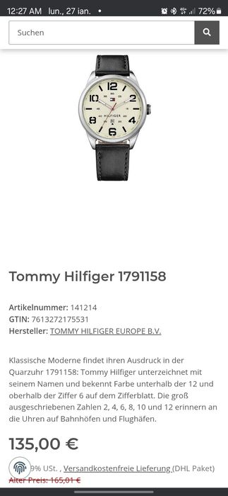 Ceas Tommy Hilfiger Barbati
