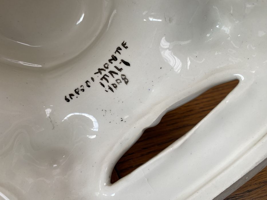 Огромни порцеланови съдове каподимонте ваза супник урна