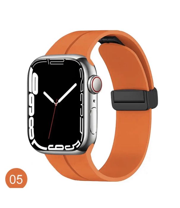 Curea/Husa Folie Silicon Magnetica Compatibila Ceas Apple Watch