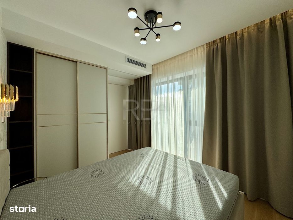 Studio Dublu mobilat si utilat complet in One Lake Club