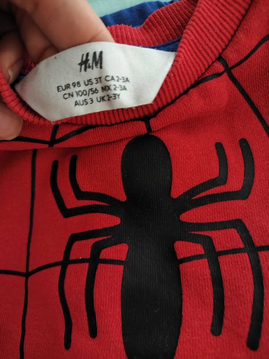 Комплект h&m Spiderman 98 размер