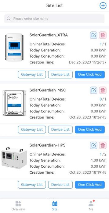 WiFi адаптер за соларен контролер / EPEVER WiFi Adapter 2.4G RJ45 D