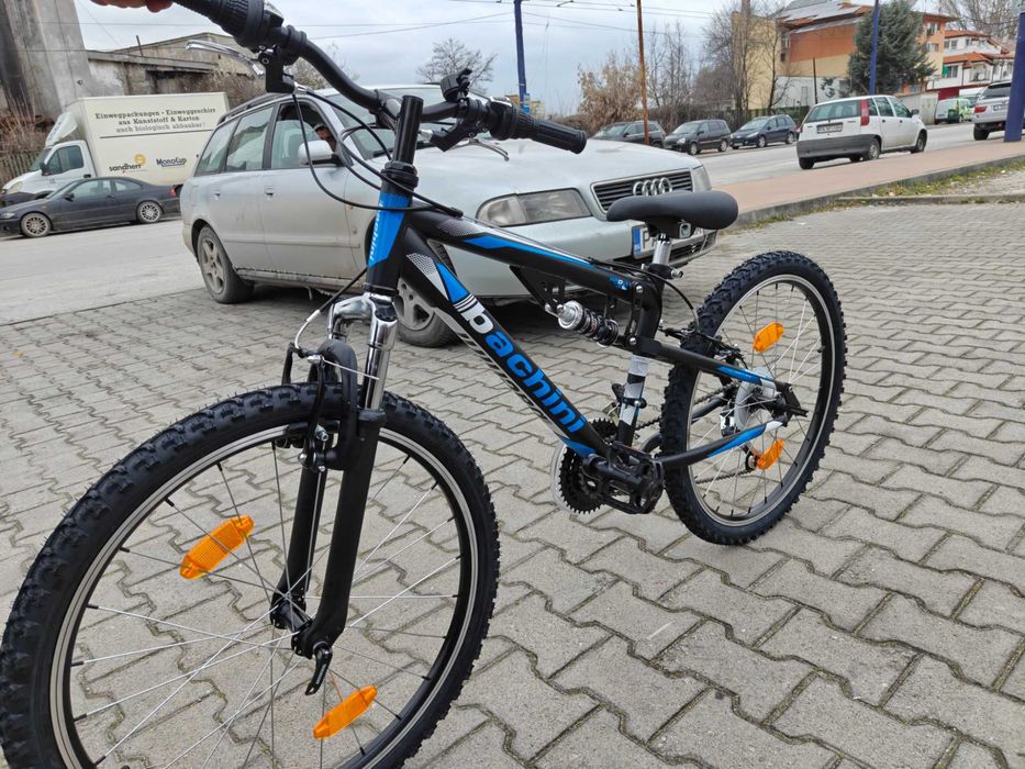 Велосипед 24" Bachini Speed FSP черен.син