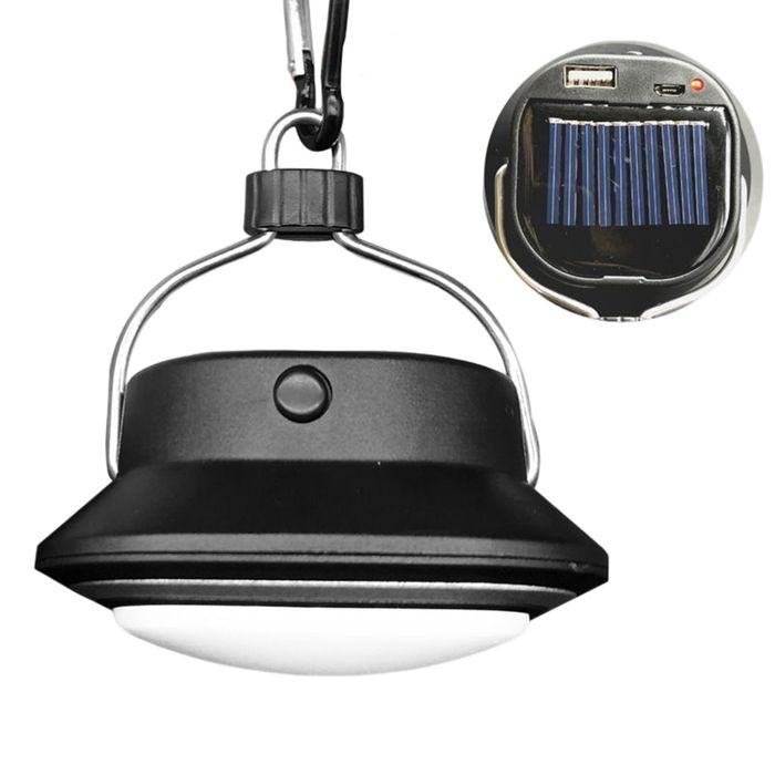 Соларна лампа Къмпинг Powerbank Външна батерия