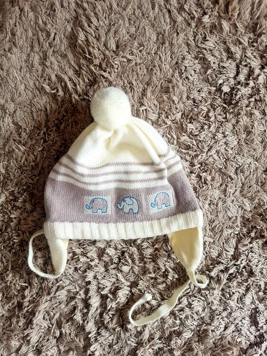 Детский конверт и шапочки