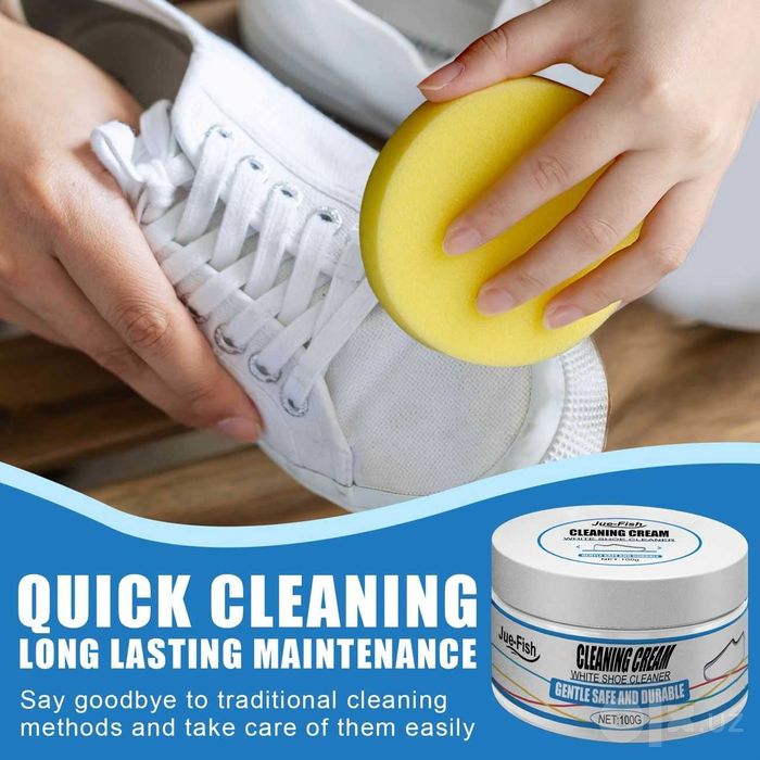 Poyafzal tozalovchi krem White shoe cleaner
