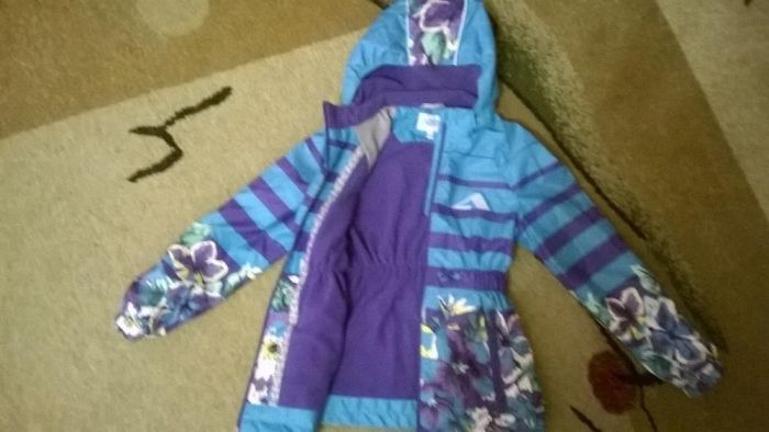 куртка для девочки 140