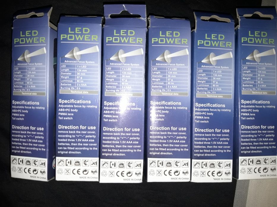 Led фенери-Higt power led 80 luminous