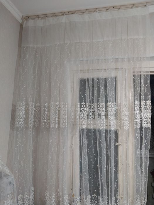 Шторы -   тюль .