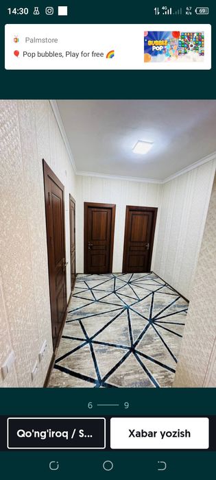 Arzon kvartira sotiladi